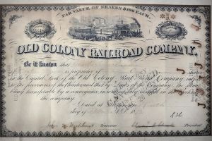 Old Stock Certificate